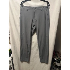 Rhone Commuter Slim Straight Leg Hose Herren 32x33L Grau Stretch Performance Golf - Bild 1 von 6
