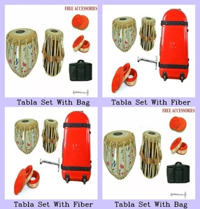 Instrumento de percusión musical folclórico impreso en 3D conjunto de batería tabla de latón - Imagen 1 de 23