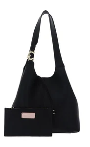 COCCINELLE C-Easy Shopper M Schultertasche Utensilientasche Tasche Noir schwarz - Bild 1 von 6