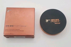 it Cosmetics Bye Bye Pores Bronzer Poreless Finish Airbrush Bronzer Beach NIB** - Picture 1 of 7