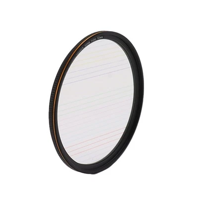 Colorful Streak Star Filter Micro SLR Camera Dot To Line Filters Special Effe CT - Image 1 of 4
