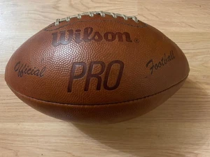 Vintage Wilson NFL Pro Football echtes Vollnarbenleder/kostenloser Versand! - Bild 1 von 2