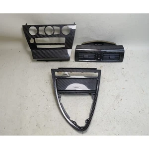 2008-2010 BMW E63 E64 M6 Factory Carbon Fiber Center Dash Trim Set OEM - Bild 1 von 8