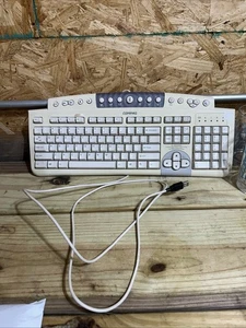Vintage Compaq Wired USB Keyboard Model SDM4540UL, Missing Leg - Picture 1 of 7