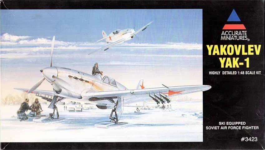 ACCURATE MINIATURES 3423 Yakovlev Yak-1 scala 1/48 (leggi descrizione) - Immagine 1 di 1