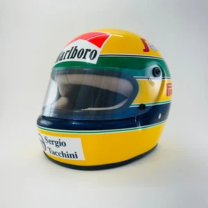 AYRTON SENNA 1984 HELMET (FULL SIZE - SCALE 1/1) BRAND NEW - Picture 1 of 10