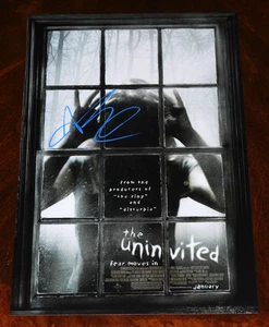 ARIELLE KEBBEL "ALEX" SIGNED THE UNINVITED 12X18 MOVIE POSTER HORROR!!! - Picture 1 of 1