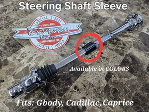 GM Style Rubber Slip Steering Shaft Sleeve - Picture 1 of 6
