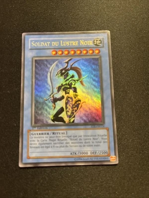 YU GI OH SOLDAT DU LUSTRE NOIR SYE-FR024 1 Ère Ed  - Photo 1/3