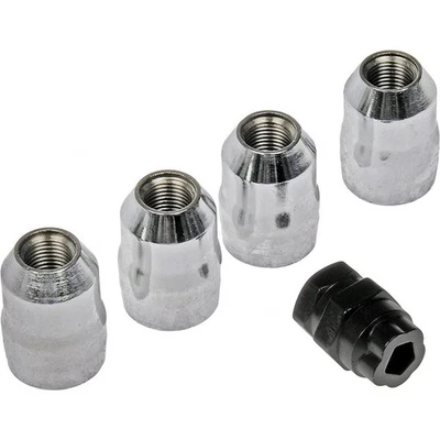 For Mazda B2300 2010 Wheel Lock Set | Steel Chrome Regular Grade Acorn Nut Head Foto 1 de 4
