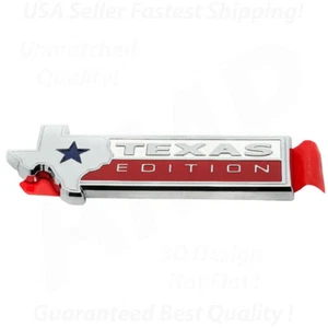 2pc TEXAS EDITION for FORD Truck F150 F250 F350 Tailgate Emblem Badge Rear - Foto 1 di 1