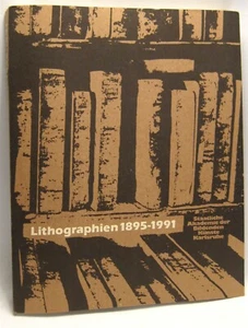 Lithographien Von 1895 Bis 1991 Karlsruhe, Kunstakademie SC Book Lithographs - Imagen 1 de 5