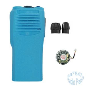 Blue Replacement Repair Housing Case Cover For CP200 Radio With Speaker - Picture 1 of 5