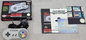 Controller Super Nintendo Snes Scatola Completa - Foto 1 di 15