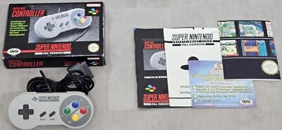 Controller Super Nintendo Snes Scatola Completa - Immagine 1 di 4