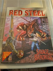 D&D Red Steel box set with audio CD Savage Baronies - Picture 1 of 7