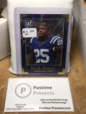 2020 Donruss #ES-MM Marlon Mack Elite Series Indianapolis Colts - Image 1 of 2