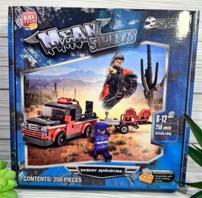 Desert Adventure Building Block Set 250 pieces Ages 6-12 Block Tech NEW S32 - Image 1 of 4