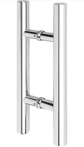 Maniglia per porta doccia 12" forma H - Foto 1 di 6