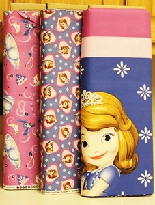 Disney Sofia the First Fabric Collection by Spring Creative bty - Picture 1 of 4