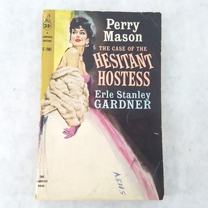 HESITANT HOSTESS Perry Mason - 1959 paperback by Erle Stanley Gardner C-381 - Picture 1 of 12