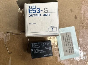 OMRON E53-S, OUTPUT UNIT, New Open Box - Picture 1 of 1