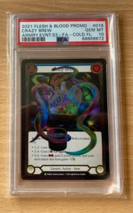 Crazy Brew KOLD FOLIE PROMO (PSA 10) Fleisch und Blut 68868672 - Bild 1 von 2