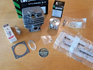 Meteor Nikasil cylinder piston kit for Stihl 028 Super 028 AV 46mm w/ gaskets - Picture 1 of 9