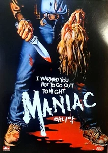 Maniac (1980) DVD *NEW - Picture 1 of 1