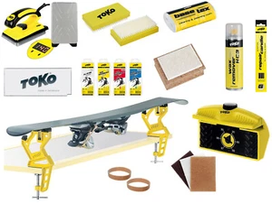 Toko Skiwax Set DELUXE 15-teilig mit Digital Wachsbügeleisen Skispanner und Kant - Bild 1 von 13