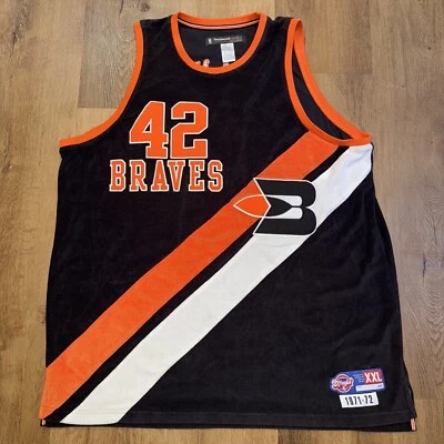 Camiseta retro de los Buffalo Braves de colección marca Elton de la NBA tela de rizo para hombre 2XL Foto 1 de 4