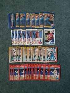 Marquis Grissom Baseball Card Mixed Lot of approx 254 cards - Picture 1 of 7