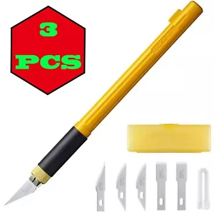 OLFA 157B Profesional Art Knife AK-4 with each 2 replacement blades, 3PCS - Picture 1 of 13
