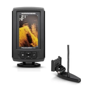 Humminbird Fischfinder Echolot PiranhaMAX 4 DI komplett mit XNT 9 Down Imaging - Bild 1 von 3