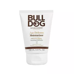 Crema hidratante facial para el cuidado de la piel y el aseo para hombre Age Defense, 3,3 onzas líquidas - Imagen 1 de 12
