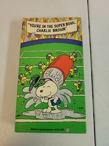 You’re in the Super Bowl Charlie Brown VHS - Bild 1 von 4