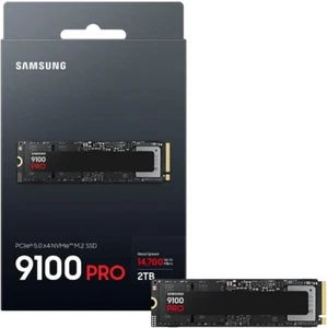 Samsung SSD 9100 PRO 2TB, PCIe 5.0x4 M.2 2280, Seq. Read Speeds Up to 14,800MB/s - Afbeelding 1 van 11