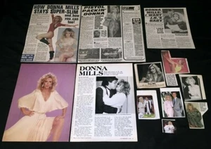 Donna Mills MAGAZINE CLIPPINGS Tabloid Articles Knots Landing Actress 80's - Bild 1 von 1