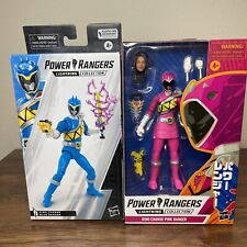 Hasbro Power Rangers Lightning Collection Dino Charge Blue & Pink Ranger Set