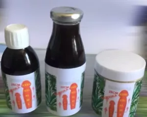 KIT SIROP/ CREAM/ HUILE BIGGANG KIGELIA SPÉCIAL BAZOUKA TONIFIANT RAFFERMISSANT - Foto 1 di 2