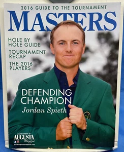 2016 Masters Golf Tournament Program - Picture 1 of 3
