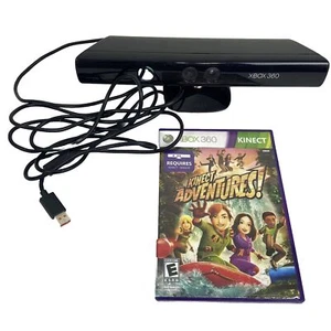 Xbox 360 Kinect Sensor Bar Camera OEM Model 1414 With Kinect Adventures Game - Picture 1 of 5
