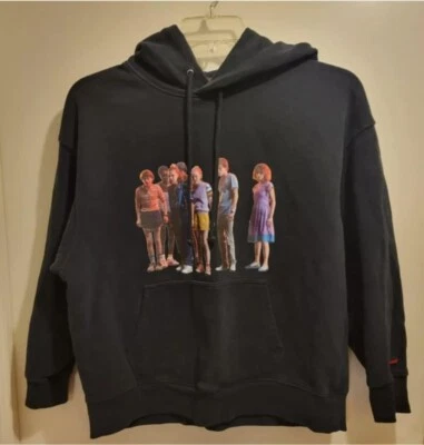 Levi's x Stranger Things Steve's Sweatshirt Hoodie - Black - Size Medium - Image 1 of 3