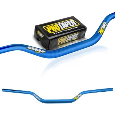 BLUE Protaper Contour Handlebars Fat 1 1/8" suit Yamaha YZ426F YZF426 etc - Imagem 1 de 3