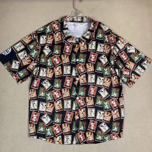 San Francisco Giants Shirt Mens Extra Large Black MLB Performance Button Adult - Picture 1 of 7