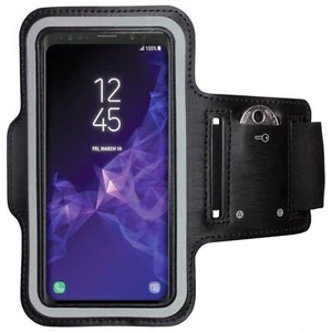 Bracelet pour Samsung Galaxy S9+ téléphone portable bracelet de sport sac bracelet de sport housse de course - Photo 1/7