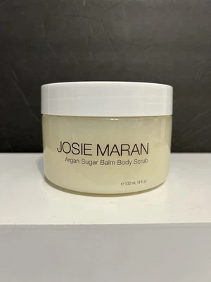 Josie Maran Argan Sugar Balm Body Scrub JUICY MANGO 18 oz New - Image 1 of 4