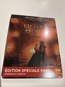 BEAUTY & THE BEAST / La Belle Et La Bete Steelbook Bluray & DVD Special Edition - Picture 1 of 6