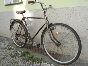 ROH DIAMANT FAHRRAD 28 Oldtimer Bj 1955 1. RENAK Fichtel & Sachs 3 Gang Fährt ok - Bild 1 von 18