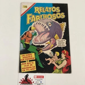 1967 MEXICAN SPANISH COMICS RELATOS FABULOSOS #98 NOVARO MEXICO DC AQUAMAN #23 - Foto 1 di 6